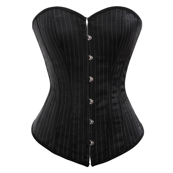 womens black stripe overerbust corset lace up boned underbust clubwear with g-string plus size s-6xl, Black;white
womens black stripe overerbust corset lace up boned underbust clubwear with g-string plus size s-6xl, Black;white
