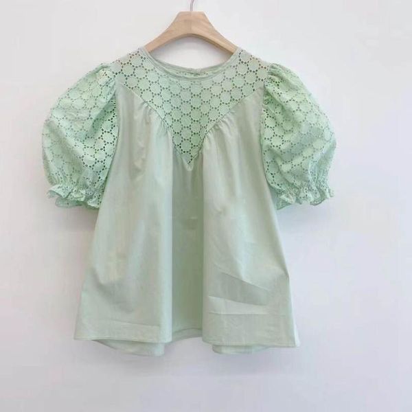 women's blouses & shirts vanovich korean style fashion woemn and 2021 summer solid color wild ladies round neck, White
women's blouses & shirts vanovich korean style fashion woemn and 2021 summer solid color wild ladies round neck, White