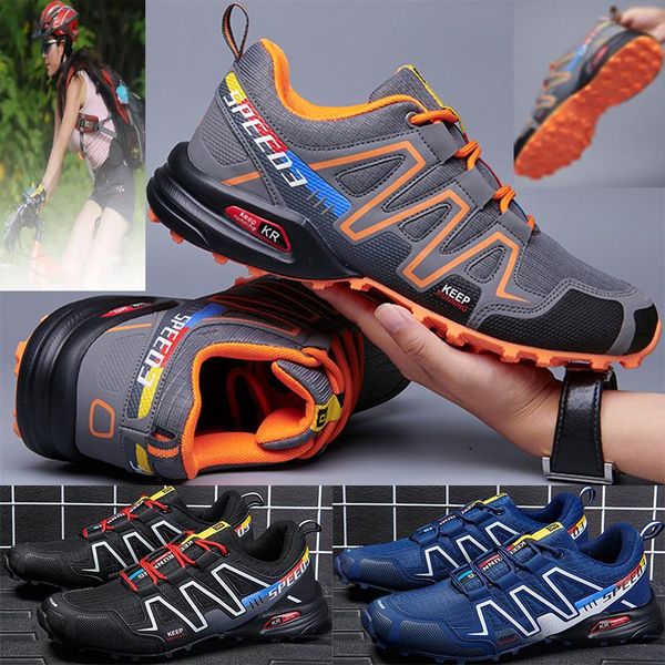 camouflage outdoor hiking shoes without lock riding mountain bike bicycle training 39-48 size cycling footwear, Black
camouflage outdoor hiking shoes without lock riding mountain bike bicycle training 39-48 size cycling footwear, Black