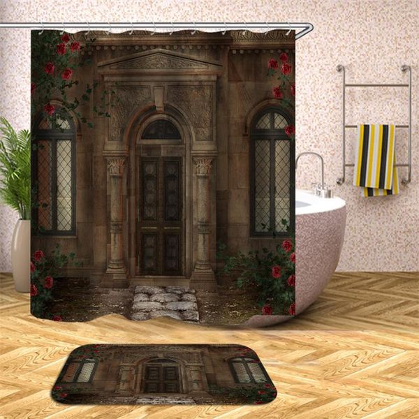 vintage door 3d shower curtain waterproof polyester fabric bathroom home decor with hook curtains
vintage door 3d shower curtain waterproof polyester fabric bathroom home decor with hook curtains