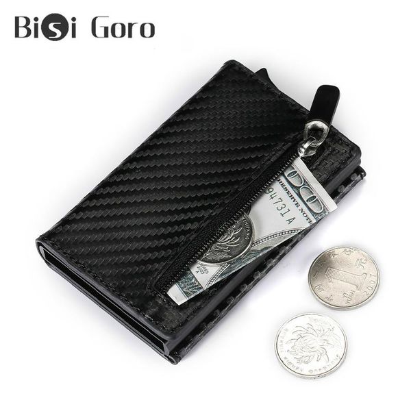 wallets bisi goro anti rfid card coin purse men and women leather money bag slim pouch mini metal carbon fiber wallet, Red;black
wallets bisi goro anti rfid card coin purse men and women leather money bag slim pouch mini metal carbon fiber wallet, Red;black