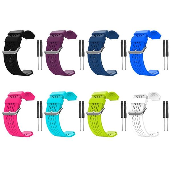 watch bands soft silicone replacement band wrist strap breathable sport bracelet for garmin- approach s4/s2 vivoactive, Black;brown
watch bands soft silicone replacement band wrist strap breathable sport bracelet for garmin- approach s4/s2 vivoactive, Black;brown
