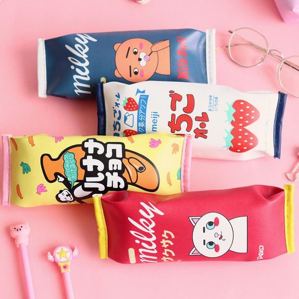 cute student supplies pencil case female large capacity male korean children's school stationery bags
cute student supplies pencil case female large capacity male korean children's school stationery bags