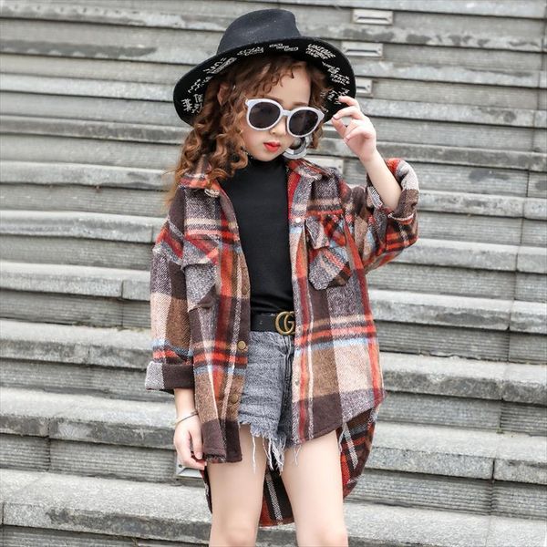 autumn swallowtail girls shirt lapel childrens plaid 8 10 12 kids girl clothes classic, White;black
autumn swallowtail girls shirt lapel childrens plaid 8 10 12 kids girl clothes classic, White;black