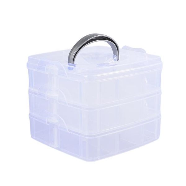 storage drawers three-tier deskbox transparent 18-grid portable plastic home superimposed classified 1pc
storage drawers three-tier deskbox transparent 18-grid portable plastic home superimposed classified 1pc