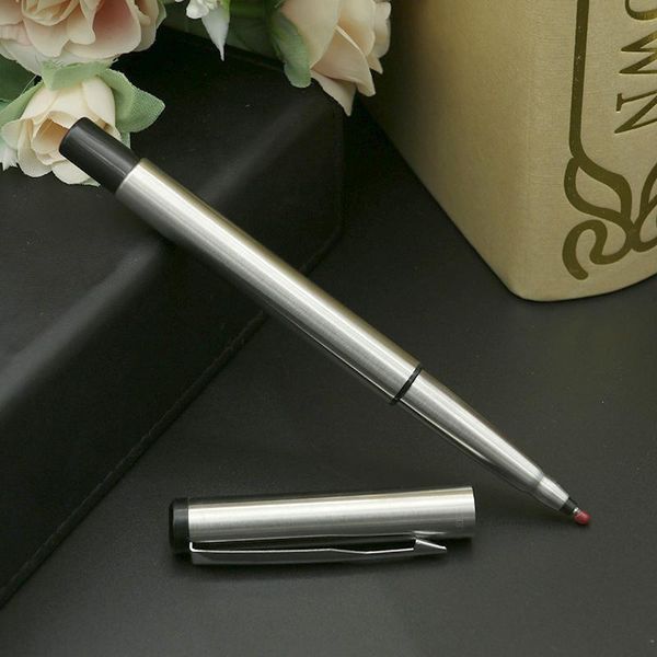 black silver roller ball pen stoholee all metal stationery school office supplies writingpens ballpoint pens, Blue;orange
black silver roller ball pen stoholee all metal stationery school office supplies writingpens ballpoint pens, Blue;orange