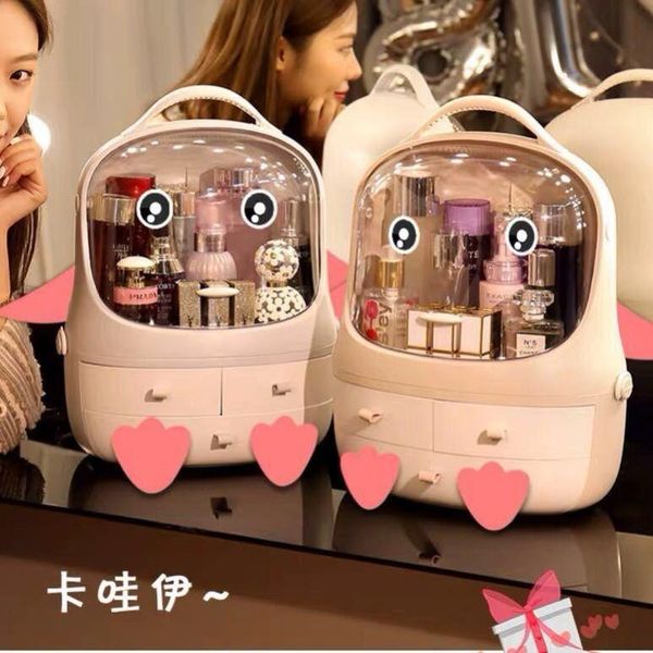 storage boxes & bins makeup box bathroom rotating organizer maquillage cute and simple pink large-capacity korean deskcase
storage boxes & bins makeup box bathroom rotating organizer maquillage cute and simple pink large-capacity korean deskcase
