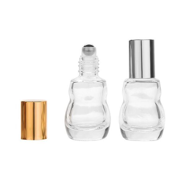 6.5ml mini transparent glass steel ball bottle for essential oil travel portable roll on perfume empty container storage bottles & jars
6.5ml mini transparent glass steel ball bottle for essential oil travel portable roll on perfume empty container storage bottles & jars