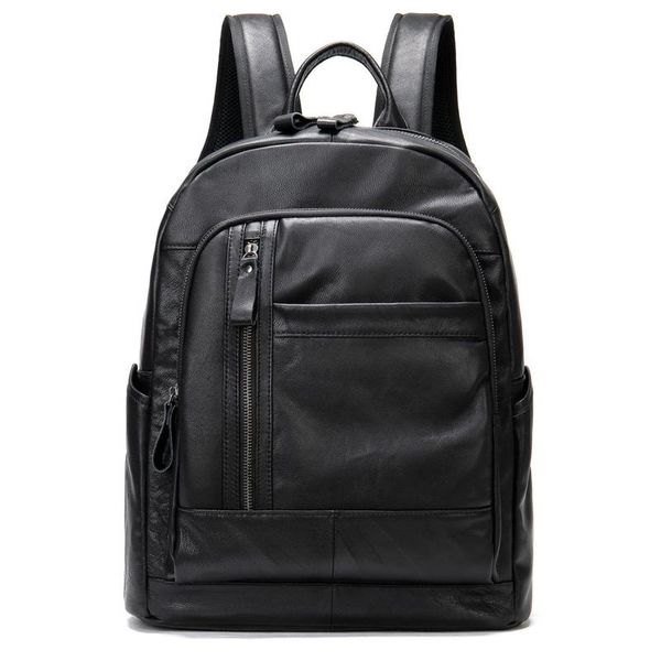 backpack 2021 fashion genuine leather men's business large capacity lapbag casual travel high quality
backpack 2021 fashion genuine leather men's business large capacity lapbag casual travel high quality