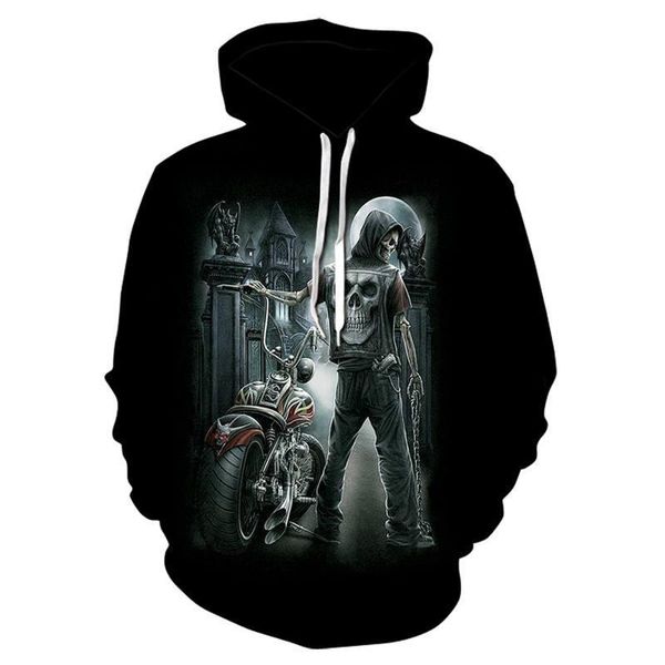 men's hoodies & sweatshirts 2021 autumn and winter male 3d skull hoodie hip hop fashion printed motorcycle sweatshirt, Black
men's hoodies & sweatshirts 2021 autumn and winter male 3d skull hoodie hip hop fashion printed motorcycle sweatshirt, Black