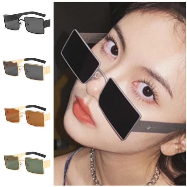 sunglasses brand designer rectangle sun glasses simplicity eyeglasses anti-uv spectacles wide temples goggles, White;black
sunglasses brand designer rectangle sun glasses simplicity eyeglasses anti-uv spectacles wide temples goggles, White;black