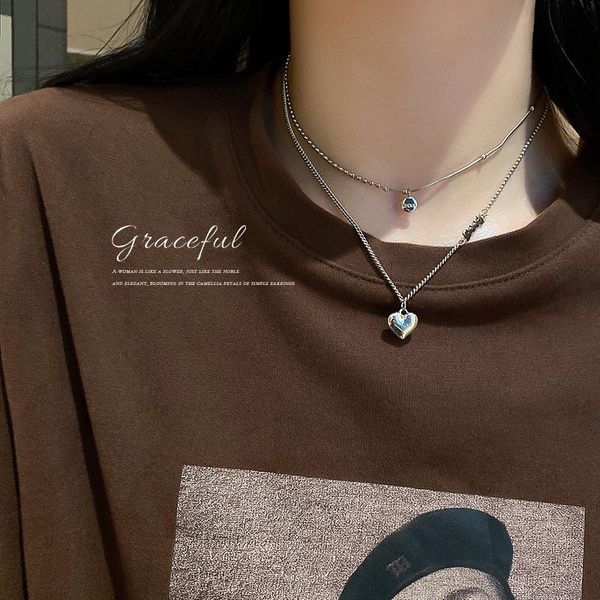 pendant necklaces korean ins cool wind simple, small, exquisite, high-level feeling star love circle letter neck chain clavicle, Silver
pendant necklaces korean ins cool wind simple, small, exquisite, high-level feeling star love circle letter neck chain clavicle, Silver