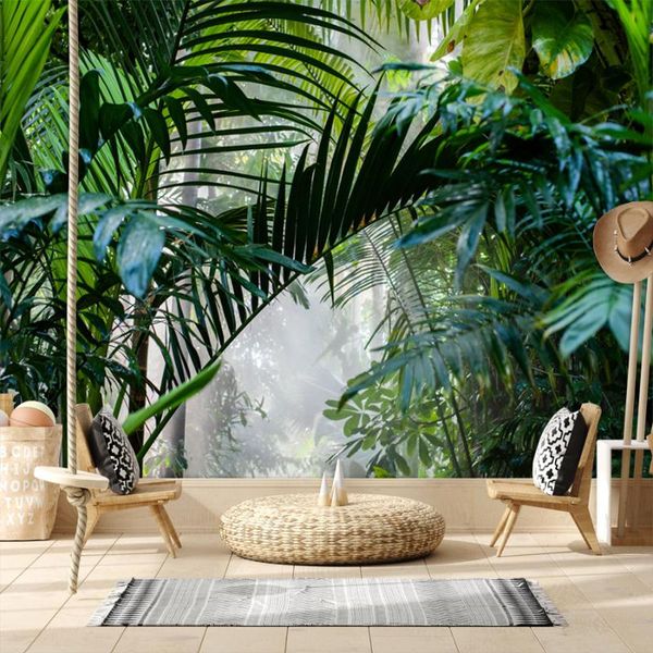 wallpapers removable peel stick 3d for living room mural walls papers foggy jungle leaves tropical forest decoracion para baños
wallpapers removable peel stick 3d for living room mural walls papers foggy jungle leaves tropical forest decoracion para baños