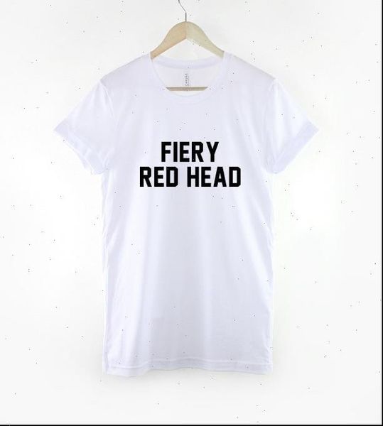 women t shirt fiery red head letters tshirt cotton casual funny for lady yong girl tee drop ship s, White
women t shirt fiery red head letters tshirt cotton casual funny for lady yong girl tee drop ship s, White