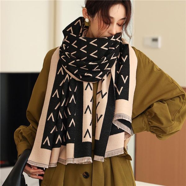 scarves letter scarf winter cashmere wraps women fashion pashmina shawls foulard thick warm blanket female bufanda stoles 2021, Blue;gray
scarves letter scarf winter cashmere wraps women fashion pashmina shawls foulard thick warm blanket female bufanda stoles 2021, Blue;gray