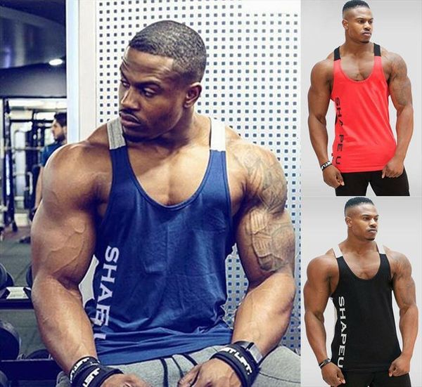 gym mens muscle sleeveless letter print patchwork tank vest bodybuilding sport fitness stringer athletic clothes, White;black
gym mens muscle sleeveless letter print patchwork tank vest bodybuilding sport fitness stringer athletic clothes, White;black