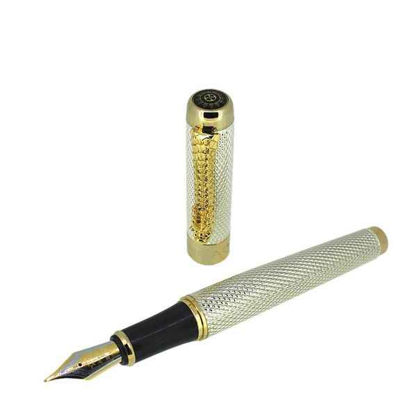 luxury iraurita fountain pen ink golden dragon clip caneta penna stilografica stationery jinhao quill 03854 pens
luxury iraurita fountain pen ink golden dragon clip caneta penna stilografica stationery jinhao quill 03854 pens