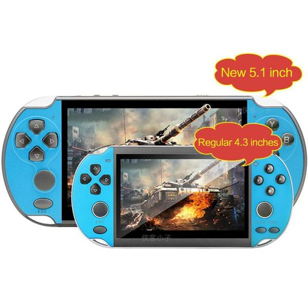 5.1 inch 8g 128-bit arcade portable handheld game console built-in 10000 games for tv output video machine controllers & joysticks
5.1 inch 8g 128-bit arcade portable handheld game console built-in 10000 games for tv output video machine controllers & joysticks