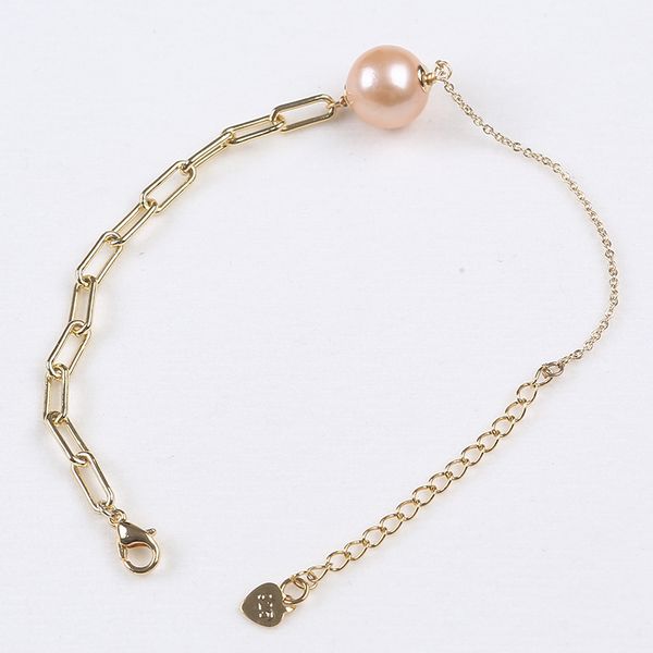 real natural freshwater pearl white pink 925 sterling silver charm bracelet gold planted adjustable women's gift jewelry, Golden;silver
real natural freshwater pearl white pink 925 sterling silver charm bracelet gold planted adjustable women's gift jewelry, Golden;silver