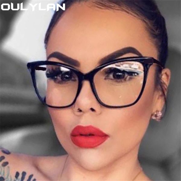 oulylan cat eye glasses frame women fashion anti blue light spectacle frames vintage optical transparent fake eyeglasses sunglasses, Black
oulylan cat eye glasses frame women fashion anti blue light spectacle frames vintage optical transparent fake eyeglasses sunglasses, Black