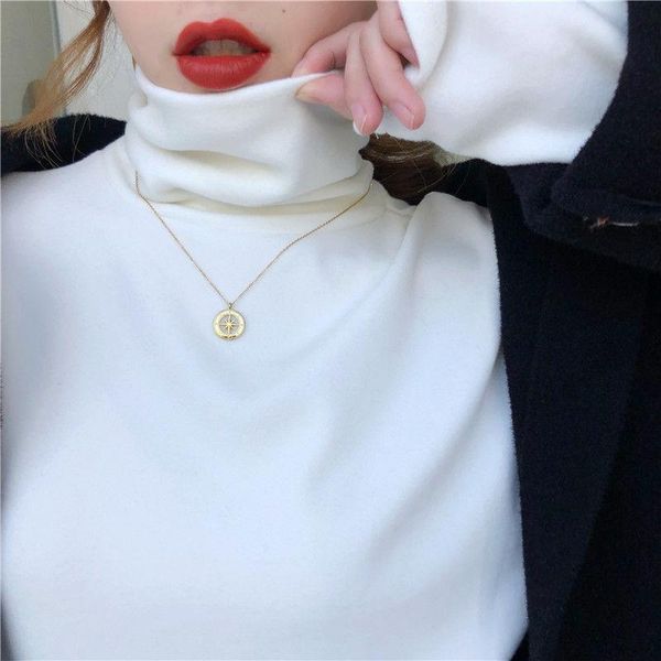 woman tshirts turtleneck women autumn winter coat white long sleeve t-shirt mujer camisetas women's
woman tshirts turtleneck women autumn winter coat white long sleeve t-shirt mujer camisetas women's