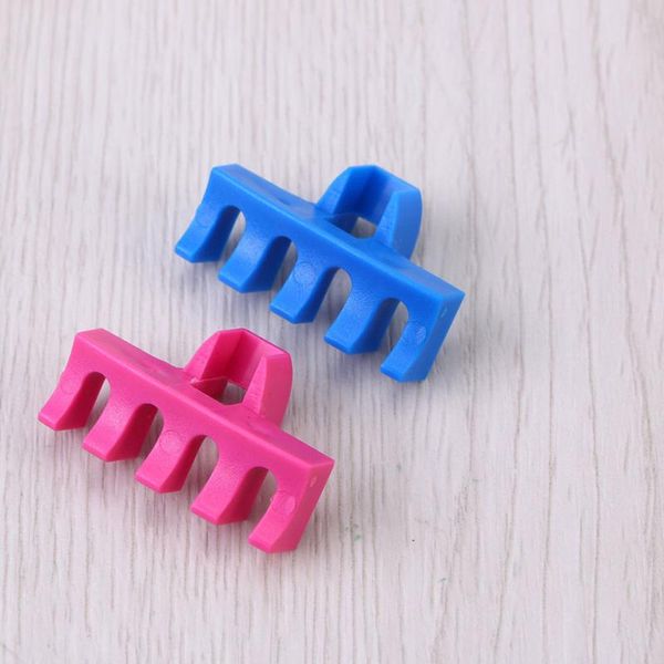 4pcs badminton racket stringing machine tool load spreader adapter attachment (2 blue and 2 rose red) sets
4pcs badminton racket stringing machine tool load spreader adapter attachment (2 blue and 2 rose red) sets