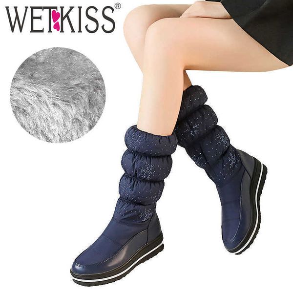 wetkiss snow boots women platform boot bling warm winter down cotton footwear fashion cleated lady shoes big size 35-44 210630, Black
wetkiss snow boots women platform boot bling warm winter down cotton footwear fashion cleated lady shoes big size 35-44 210630, Black