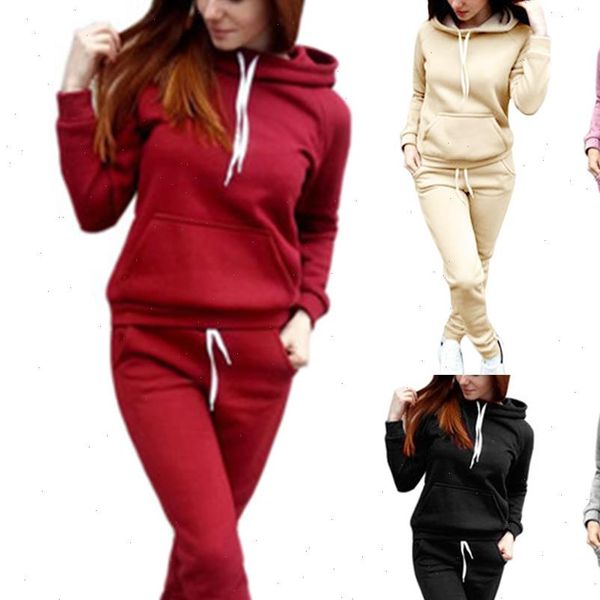 shujin women tracksuits autumn hooded sweatshirt sets casual joggers pockets hoodies and drawstring sweatpants 2 pcs oufit set, Gray
shujin women tracksuits autumn hooded sweatshirt sets casual joggers pockets hoodies and drawstring sweatpants 2 pcs oufit set, Gray