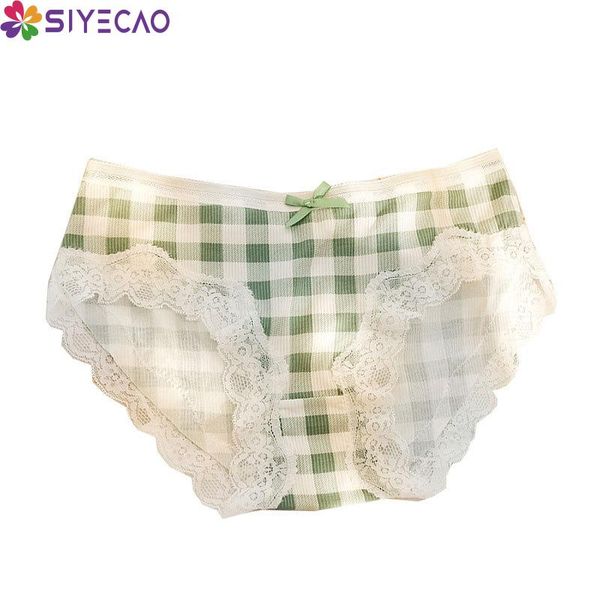 women's panties for woman kawaii girl's bow sweet plaid lace cotton vintage female briefs lingerie soft underpants, Black;pink
women's panties for woman kawaii girl's bow sweet plaid lace cotton vintage female briefs lingerie soft underpants, Black;pink