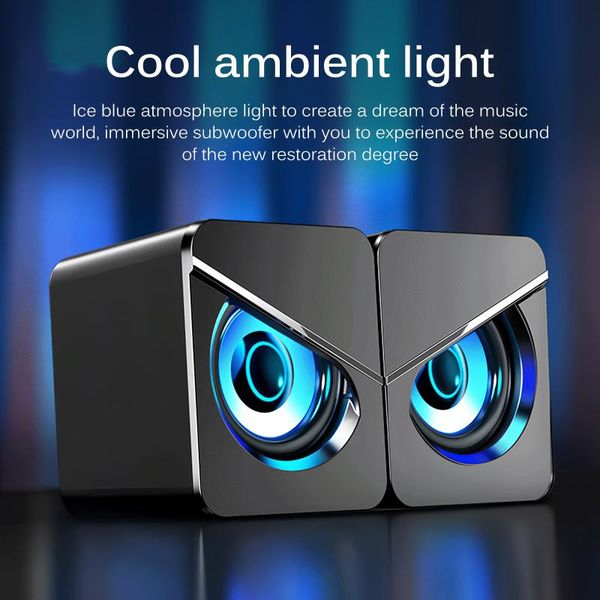 2pcs portable loudspeaker kit 3w usb stereo speaker for pc smartphones lap for pc lap smartphones 360degree sound effect
2pcs portable loudspeaker kit 3w usb stereo speaker for pc smartphones lap for pc lap smartphones 360degree sound effect