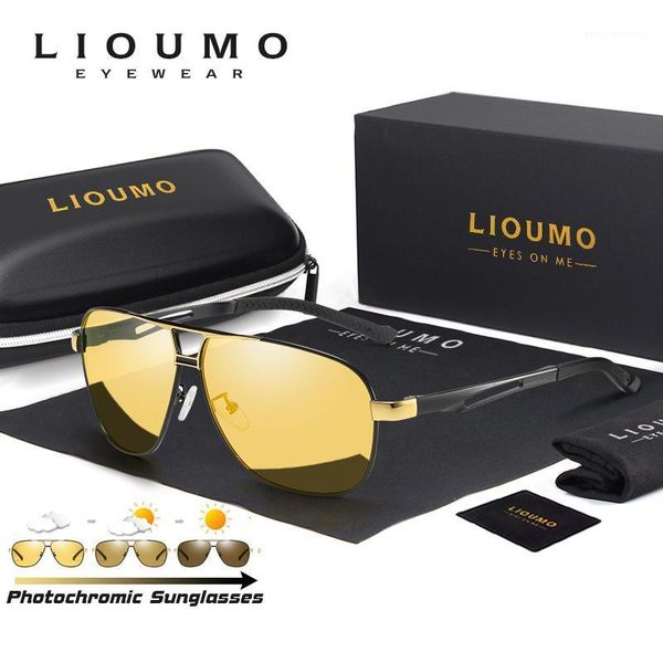 sunglasses lioumo design pilot for men women polarized sun glasses pochromic eyewear fashion anti-glare uv400 gafas de sol, White;black
sunglasses lioumo design pilot for men women polarized sun glasses pochromic eyewear fashion anti-glare uv400 gafas de sol, White;black