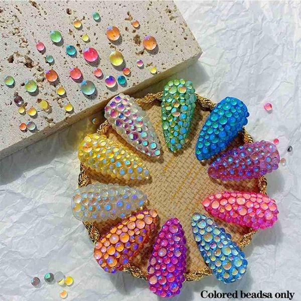 nail art decorations 1440pcs mix sizes mermaid symphony beads magic pearl aurora glitter crystal decoration rhinestones manicure ornaments, Silver;gold
nail art decorations 1440pcs mix sizes mermaid symphony beads magic pearl aurora glitter crystal decoration rhinestones manicure ornaments, Silver;gold
