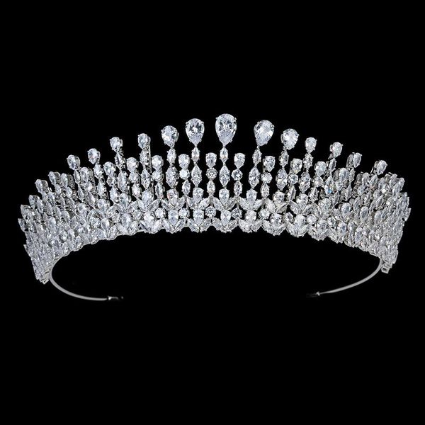 hair clips & barrettes tiaras and crown hadiyana gorgeous trendy lady bridal party got engaged jewelry zircon bc5871 accesorios para el cabe, Golden;silver
hair clips & barrettes tiaras and crown hadiyana gorgeous trendy lady bridal party got engaged jewelry zircon bc5871 accesorios para el cabe, Golden;silver