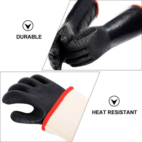disposable gloves 1 pair bbq grill heat resistant cooking glove oil-proof neoprene
disposable gloves 1 pair bbq grill heat resistant cooking glove oil-proof neoprene