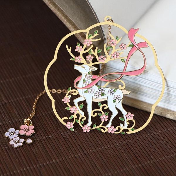 bookmark classical style metal hollow dreamland deer stationery spaper books reading marker school office supplies
bookmark classical style metal hollow dreamland deer stationery spaper books reading marker school office supplies