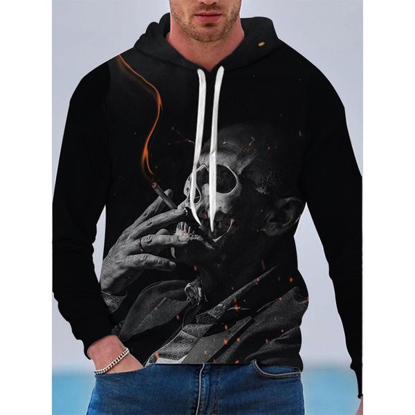 Smoker Pictures Men s 3D Printed Hoodie Visual Impact Party Top Punk Gothic Round Neck High Quality American Sweatshirt Hoodie, Black
Smoker Pictures Men s 3D Printed Hoodie Visual Impact Party Top Punk Gothic Round Neck High Quality American Sweatshirt Hoodie, Black