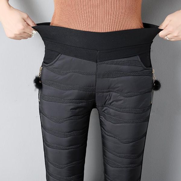 women's pants & capris winter splice velvet trousers women thicker elastic 4 colors zipper high-waist pencil 2021 fashion windproof war, Black;white
women's pants & capris winter splice velvet trousers women thicker elastic 4 colors zipper high-waist pencil 2021 fashion windproof war, Black;white