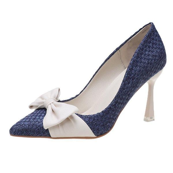 dress shoes spring and autumn women's shallow mouth bow pointed toe stiletto fashion single retro high heels wedding for women, Black
dress shoes spring and autumn women's shallow mouth bow pointed toe stiletto fashion single retro high heels wedding for women, Black