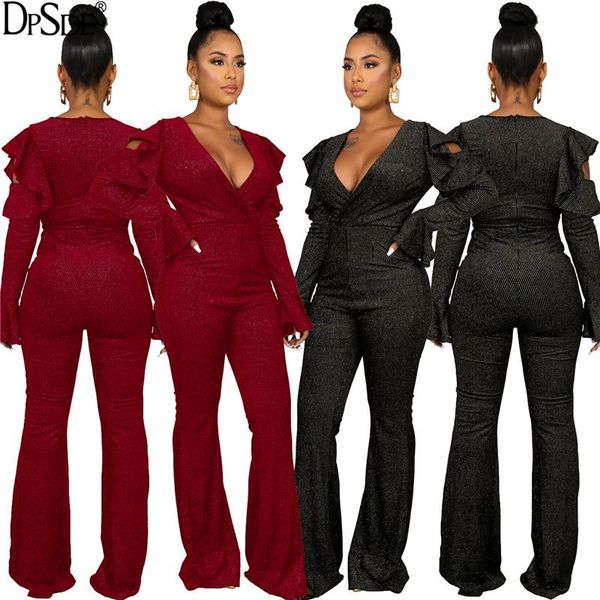 women's jumpsuits & rompers dpsde black full sleeve skinny long jumpsuit deep v neck bodycon women 2021 autumn streetwear outfits, Black;white
women's jumpsuits & rompers dpsde black full sleeve skinny long jumpsuit deep v neck bodycon women 2021 autumn streetwear outfits, Black;white