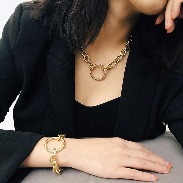 box chain clasp gold necklaces mixed linked circle for women minimalist choker necklace jewelry pendant, Silver
box chain clasp gold necklaces mixed linked circle for women minimalist choker necklace jewelry pendant, Silver