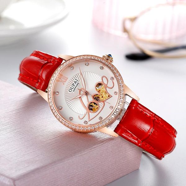 wristwatches oupai automatic lady watch womens luxury fashion watches diamond tourbillon leather strap gift box relogio feminino, Slivery;brown
wristwatches oupai automatic lady watch womens luxury fashion watches diamond tourbillon leather strap gift box relogio feminino, Slivery;brown