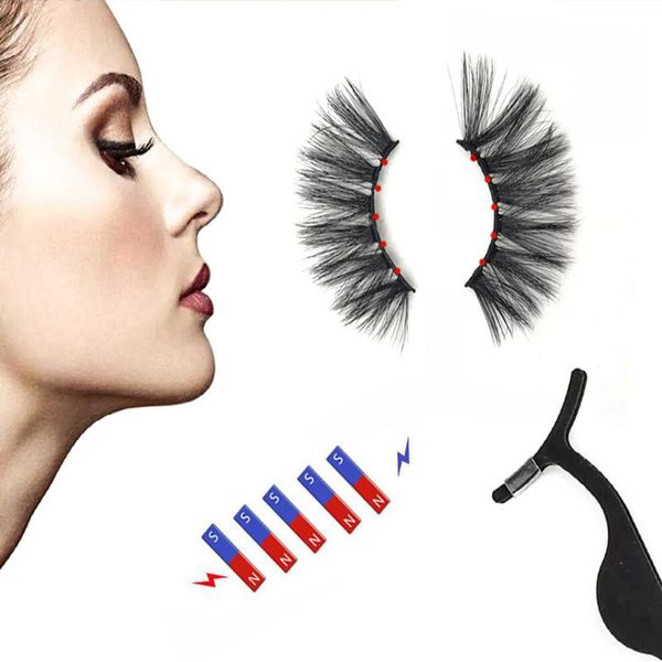 false eyelashes 1 pair fashion 3d magnetic reusable eye lashes magnet makeup extension tools
false eyelashes 1 pair fashion 3d magnetic reusable eye lashes magnet makeup extension tools