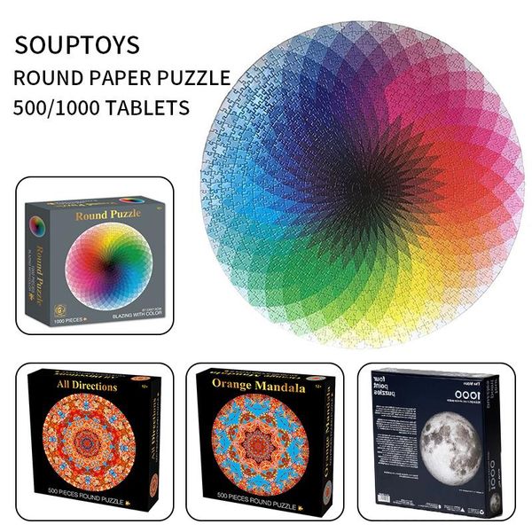 pcs/set colorful round geometrical po puzzle kids diy educational reduce stress toy jigsaw paper sashes
pcs/set colorful round geometrical po puzzle kids diy educational reduce stress toy jigsaw paper sashes