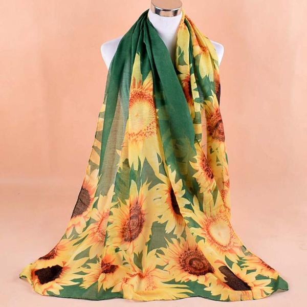 scarves y25 women sunflower printed soft voile shawl wrap wraps light autumn scarf ladies zijden sjaal, Blue;gray
scarves y25 women sunflower printed soft voile shawl wrap wraps light autumn scarf ladies zijden sjaal, Blue;gray