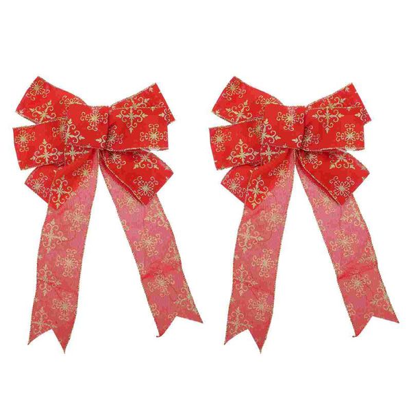 party decoration 2pcs christmas tree pendant decorative luminous bowknot bow 
party decoration 2pcs christmas tree pendant decorative luminous bowknot bow