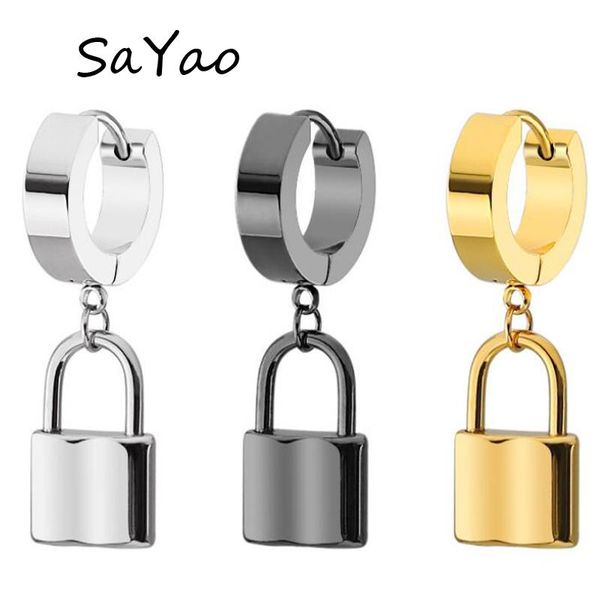 hoop & huggie 2pcs/lot stainless steel with dangle lock earring backing punk crosses men earrings body piercing jewelry, Golden;silver
hoop & huggie 2pcs/lot stainless steel with dangle lock earring backing punk crosses men earrings body piercing jewelry, Golden;silver
