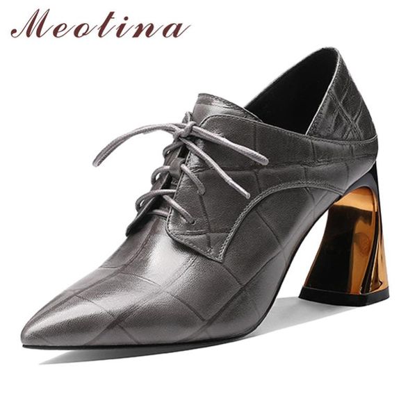 dress shoes meotina high heels women pumps natural genuine leather strange style heel sheepskin pointed toe derby ladies 39, Black
dress shoes meotina high heels women pumps natural genuine leather strange style heel sheepskin pointed toe derby ladies 39, Black