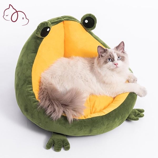 cat bed cute frog for small dogs funny house kitty accessories comfortable home pet products puppy beds & furniture
cat bed cute frog for small dogs funny house kitty accessories comfortable home pet products puppy beds & furniture