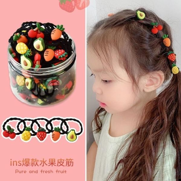 hair accessories children's cartoon tying does not hurt the band rubber korean fruit baby tie headdress, Slivery;white
hair accessories children's cartoon tying does not hurt the band rubber korean fruit baby tie headdress, Slivery;white