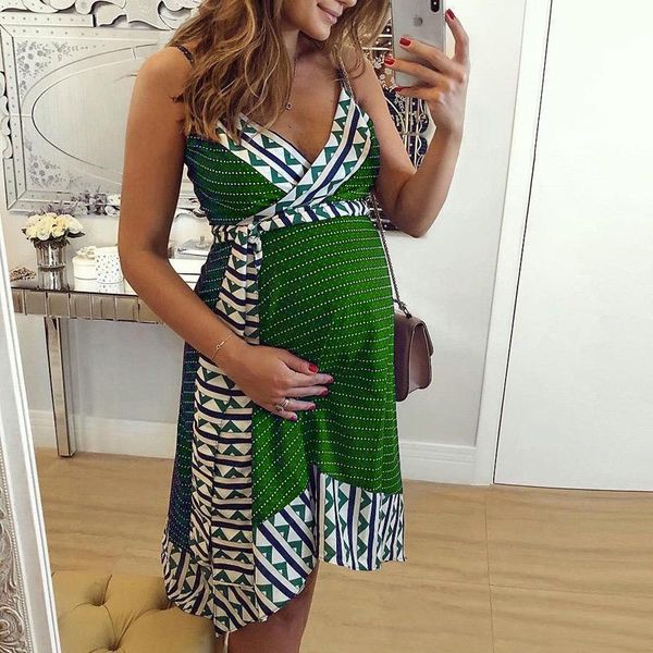 maternity dresses women's striped wear, european and american fashion, striped, comfortable, average length, White
maternity dresses women's striped wear, european and american fashion, striped, comfortable, average length, White